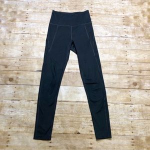 Girlfriend Collective Black High Waisted Leggings Full Length